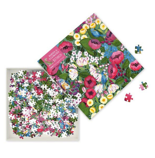 Bex Parkin: Birds & Flowers 1000 Piece Jigsaw Puzzle