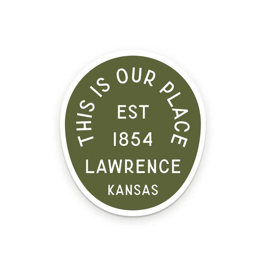 Custom Our Place City Sticker: Sapphire