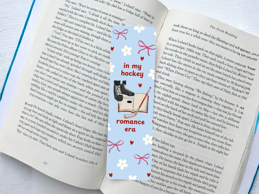 In My Hockey Romance Era Bookmark