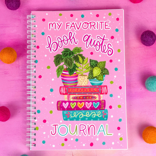 My Favorite Book Quotes Journal