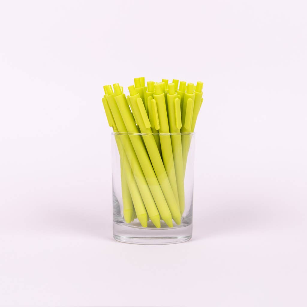 Bulk Jotters - with Cup: Grass Green
