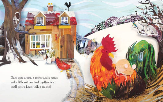 The Little Red Hen: Paperback with Audio
