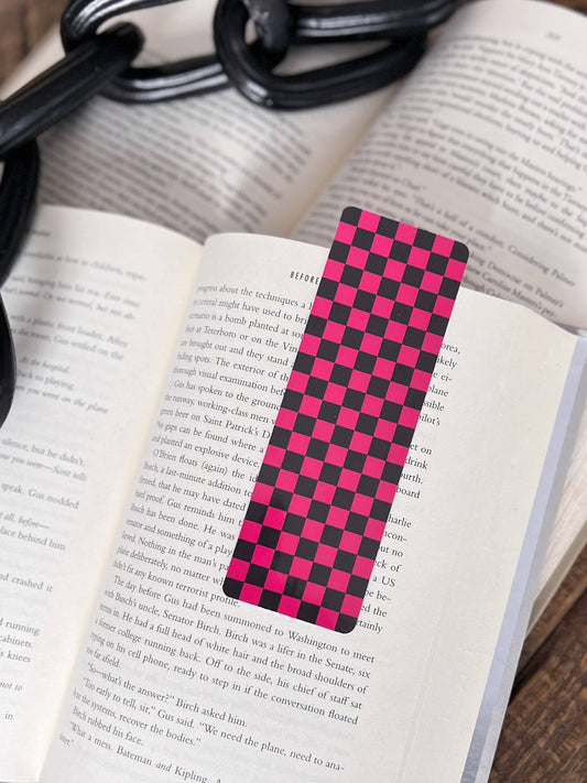 Enemies to Lovers Bookmark Set: Glossy - Laminated / Checker