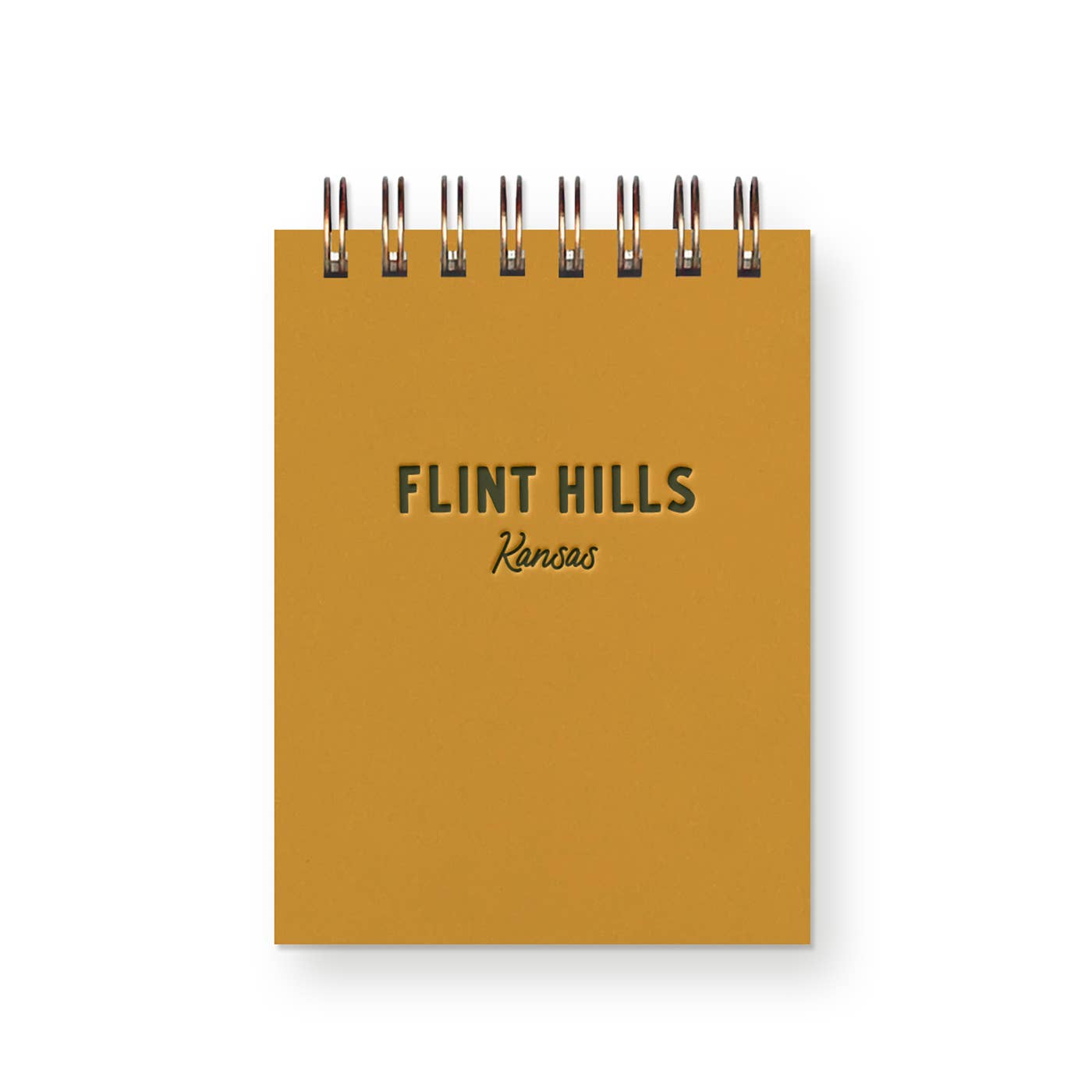 Custom City Sans Serif With Script Mini Jotter Notebook: Saffron Cover