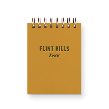 Custom City Sans Serif With Script Mini Jotter Notebook: Saffron Cover