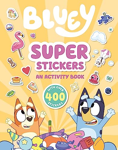 Bluey: Super Stickers: An Activity Book