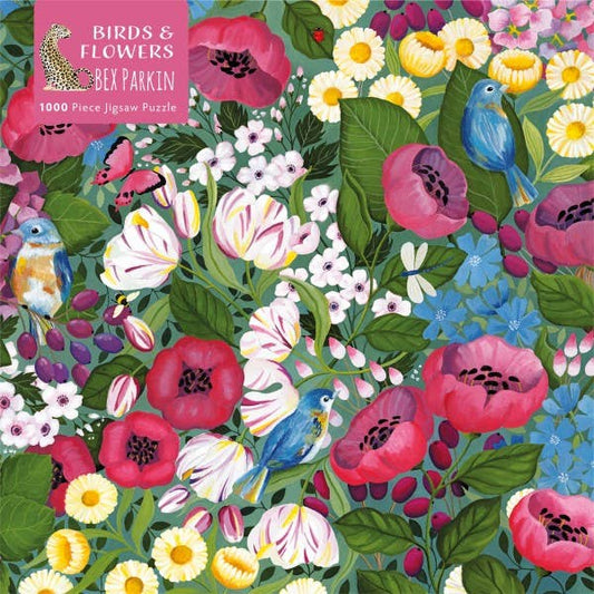 Bex Parkin: Birds & Flowers 1000 Piece Jigsaw Puzzle