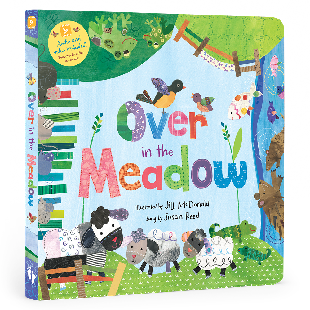 Over in the Meadow: Board book