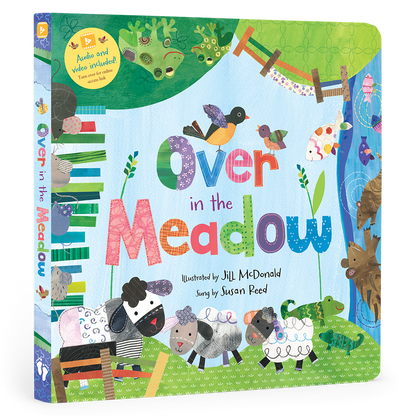 Over in the Meadow: Board book