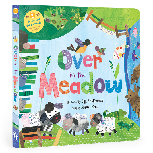 Over in the Meadow: Board book
