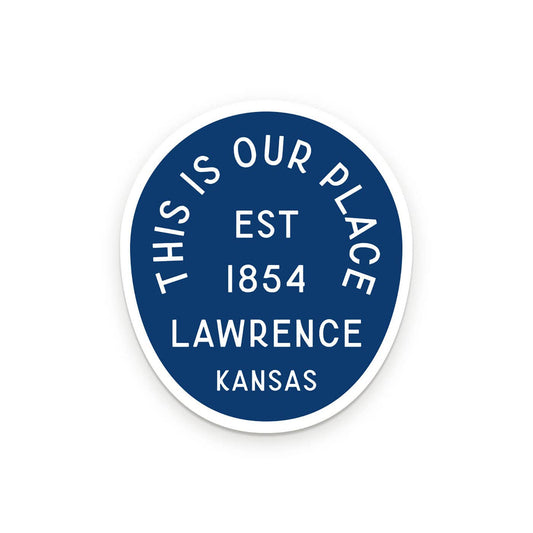 Custom Our Place City Sticker: Sapphire